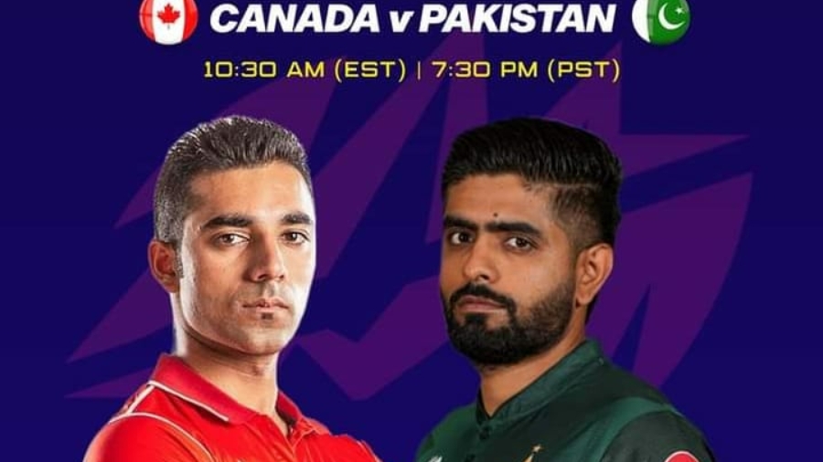 T20 World Cup: Pakistan vs Canada Today