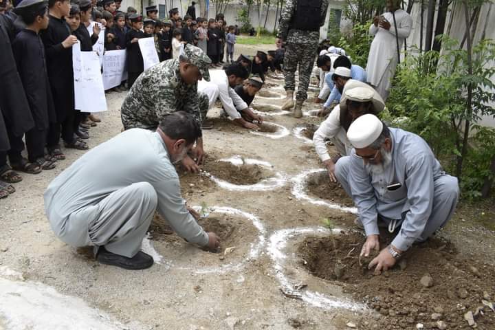 Bajaur: World Environment Day was celebrated today under the auspices of security forces