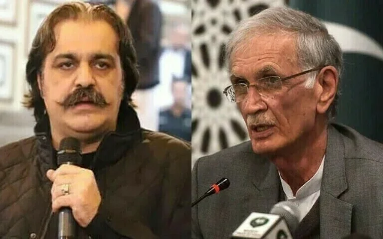KP CM Ali Amin gandapur Parvez Khattak Imran Khan