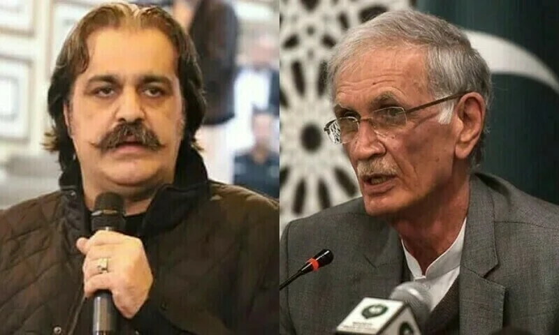 KP CM Ali Amin gandapur Parvez Khattak Imran Khan