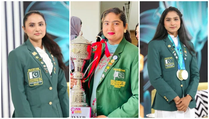 3 Pakistani sisters won 4, 4 gold medals in powerlifting event