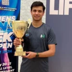 Asim Khan of Pakistan won the Jones Creek Open Squash Championship in USA