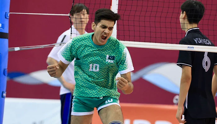 Bahrain: Pakistan got off to a great start by beating Korea in the Asian Under-18 Volleyball Championship