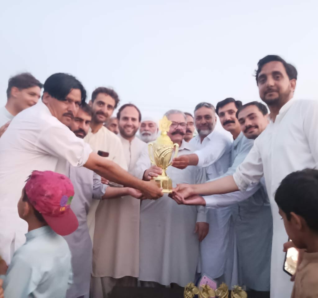 Abbottabad: Banda Sheikhan 11 won the final match of Tanveer Khan Memorial Cricket Tournament