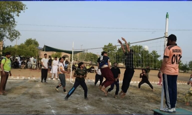 lakki marwat police line volley ball tournament