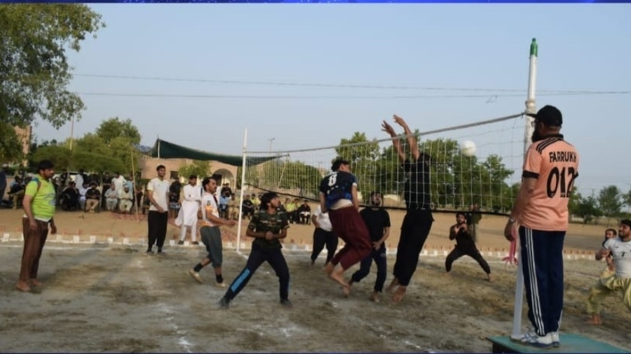 lakki marwat police line volley ball tournament