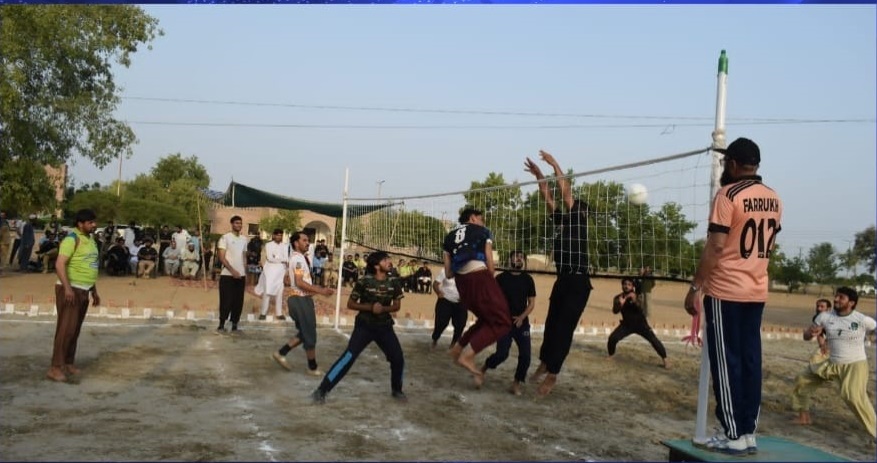 lakki marwat police line volley ball tournament