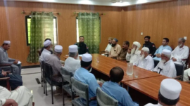 Kohat Muharram Joint meeiting between locals and Police