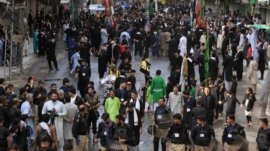 پشاور: 9 محرم الحرام جلوس ذوالجناح کا انعقاد، سیکیورٹی کے سخت انتظامات