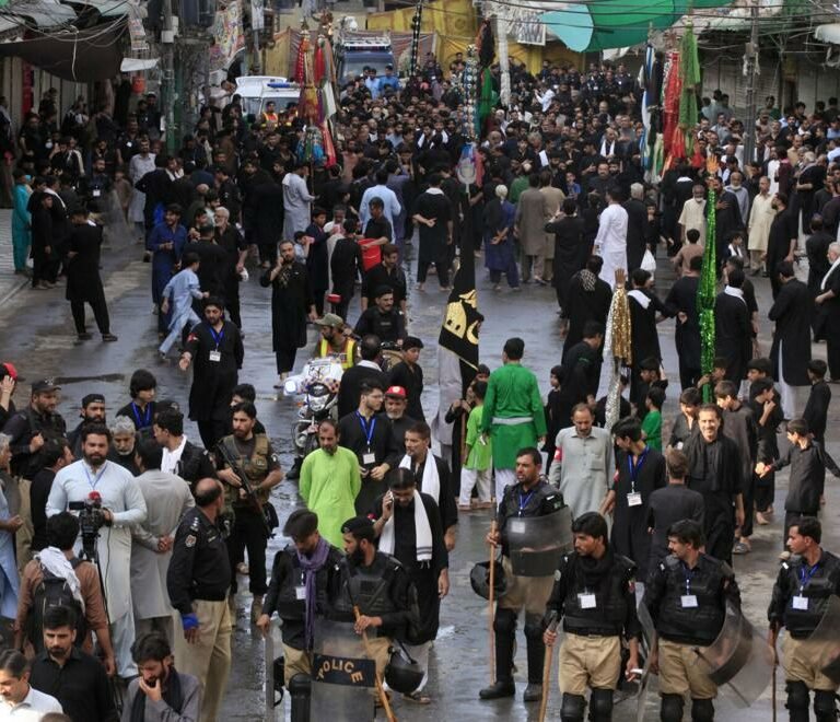  پشاور: 9 محرم الحرام جلوس ذوالجناح کا انعقاد، سیکیورٹی کے سخت انتظامات