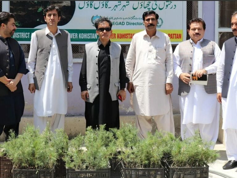 Monsoon Plantation Campaign was officially launched in Lower Kohistan