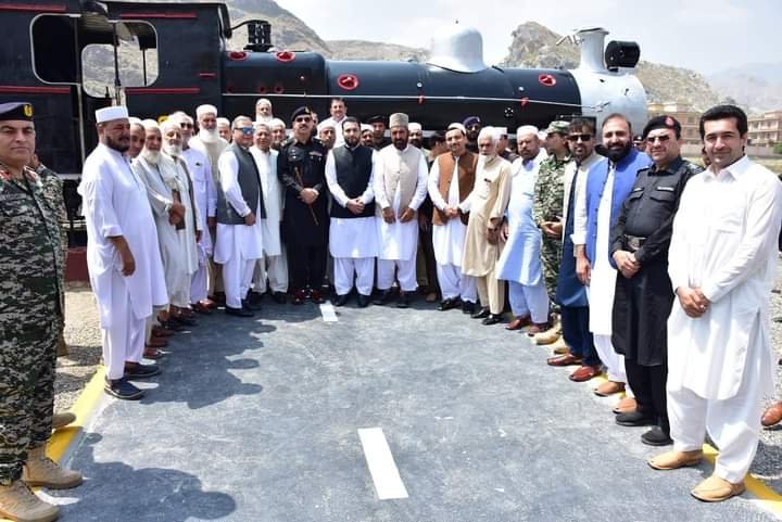 Historic Landi Kotal railway station in Khyber district has been restored لنڈی کو تل ریلوے اسٹیشن