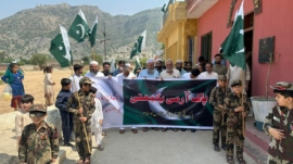Orakzai: Solidarity rally with Pak Army at Kalaya HQ