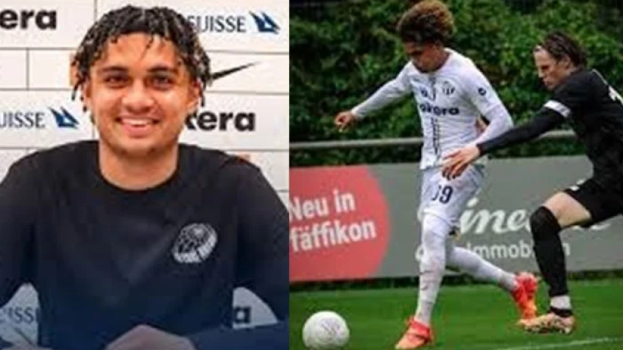 Pakistani-origin footballer Sajawal Maher joined the Swiss football team