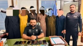 Peshawar: FIA operation, 6 Afghan citizens arrested