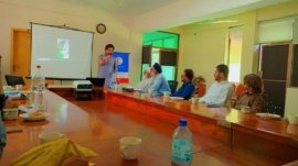 Swat: One-day awareness seminar on public accidents for journalists سوات