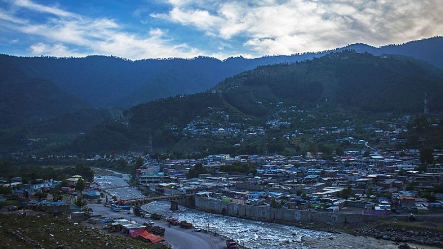 Rain has continued since late night in Balakot and its surroundings