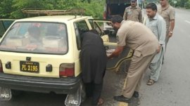 Mansehra: A poor man's life was saved with the help of the Motorway Police