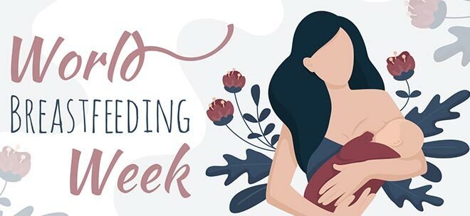 Commencement of World Breastfeeding Month ماں