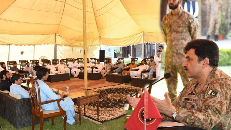 Kohat: Conducting Youth Interactive Session at Headquarters Ninth Division