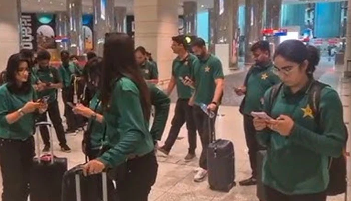 Pakistan Women's Cricket Team has arrived in Dubai to participate in the T20 World Cup