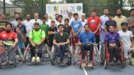 Peshawar: Malik Umar Khan Khalil Memorial Wheelchair Tennis Training Camp