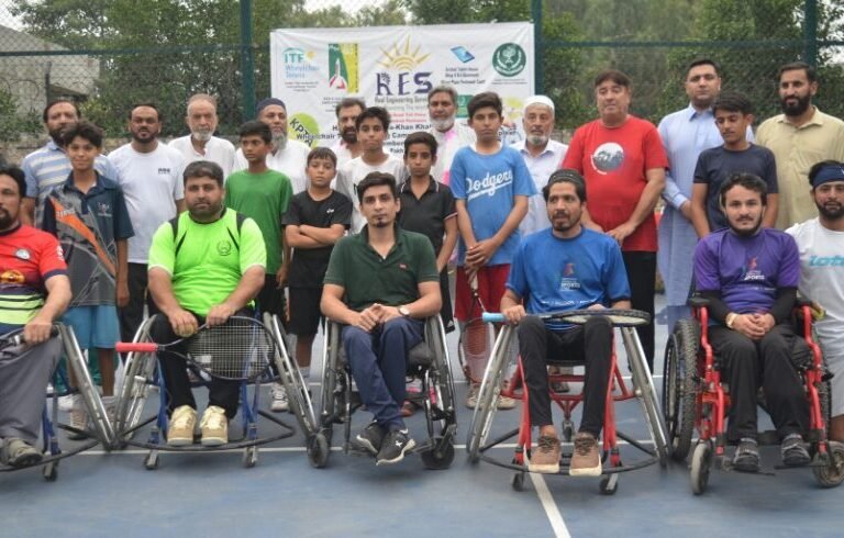 Peshawar: Malik Umar Khan Khalil Memorial Wheelchair Tennis Training Camp