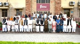 A two-day workshop on improving the quality of higher education at KMU concludes