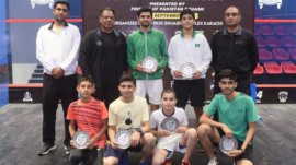 Mohammad Imad of Pakistan Air Force recognized Jahangir Khan Squash as our name