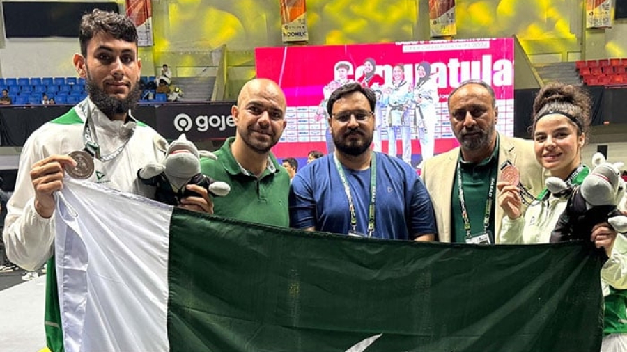 Asia Open Karogi Taekwondo Championship: Pakistan won the silver medal