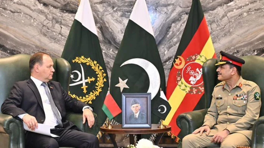 The meeting of the Belarusian Prime Minister with Army Chief General Syed Asim Munir