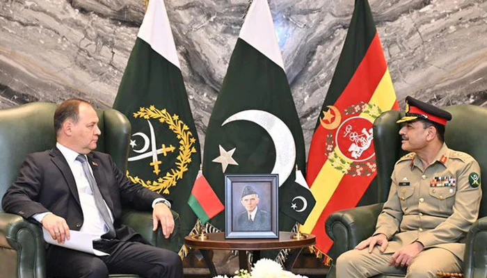 The meeting of the Belarusian Prime Minister with Army Chief General Syed Asim Munir