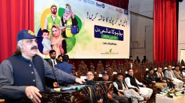 International Polio Day, organized in Peshawar