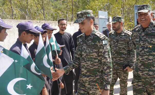 Commandant Dir Scouts Brigadier Sanaullah surprise visit to Government High School