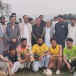 Organizing a dostana volleyball match