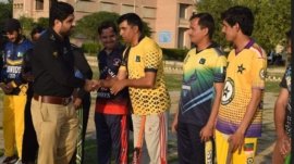 Organizing the first cricket tournament of Lucky Marwat Police 2024