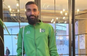 Pakistan's Amjad Ali won the Istanbul Marathon