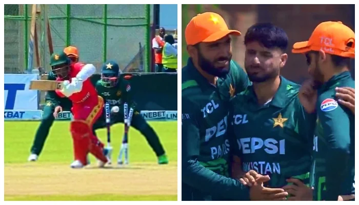 The second match of the series of 3 ODI matches between Pakistan and Zimbabwe continues today