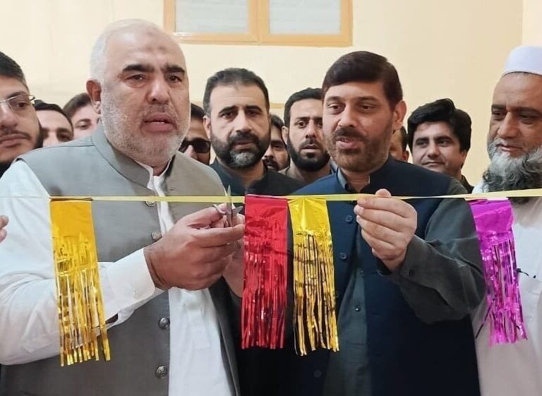 Swabi: Inauguration of "IT" center in drug rehabilitation center