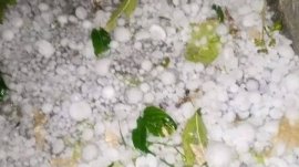 Heavy rain and hail in different areas of Dir