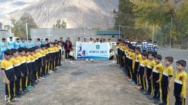 Inauguration of Sports Gala at Aghosh Khidmat Chitral