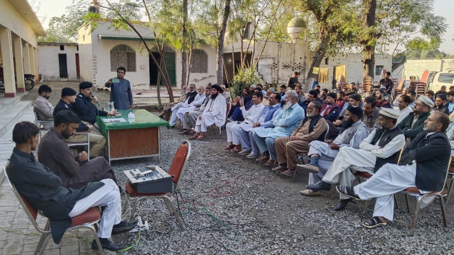 An open court was held in Nowshera in connection with "Public Communication Campaign".