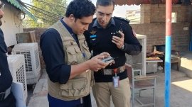 Peshawar: An important initiative of the traffic police to maintain the flow of traffic in the city