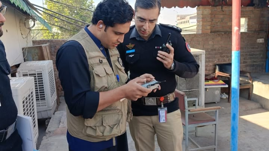 Peshawar: An important initiative of the traffic police to maintain the flow of traffic in the city