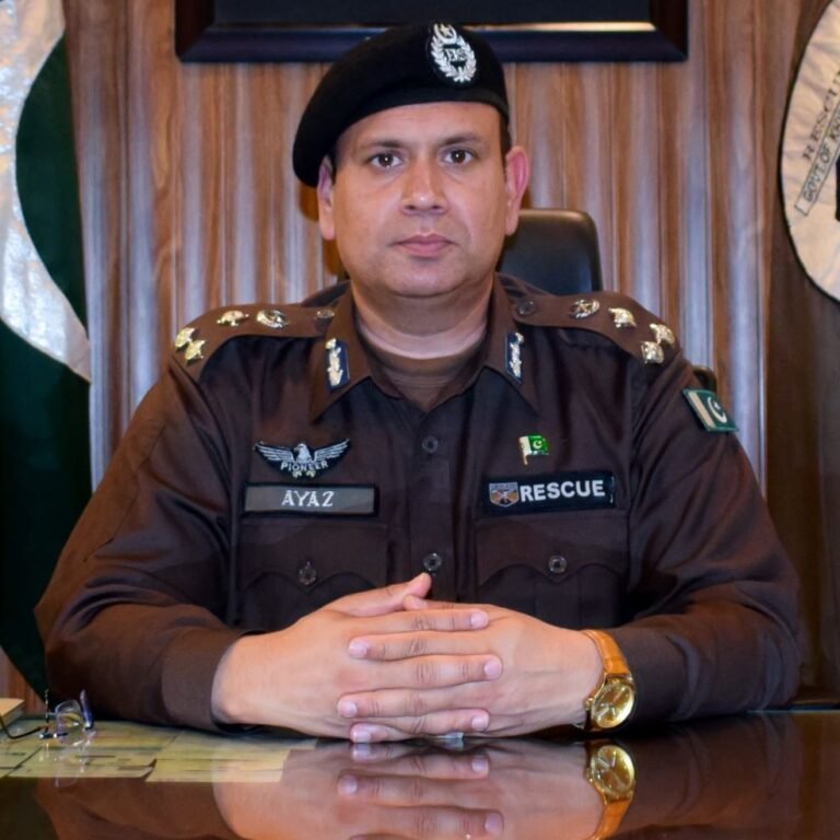 DG Rescue 1122 Muhammad Ayaz