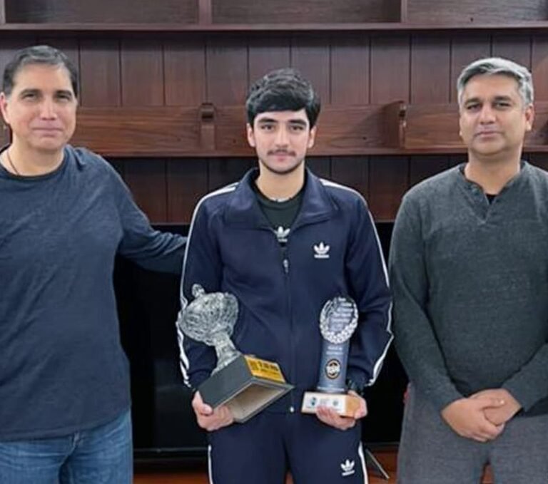 Pakistan Army squash player Ibrahim Mohib
