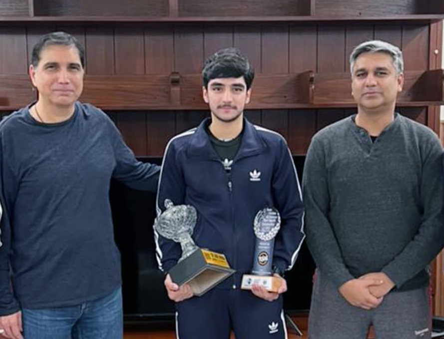 Pakistan Army squash player Ibrahim Mohib