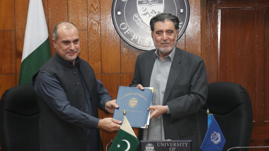 Agreement between University of Peshawar and CGPA