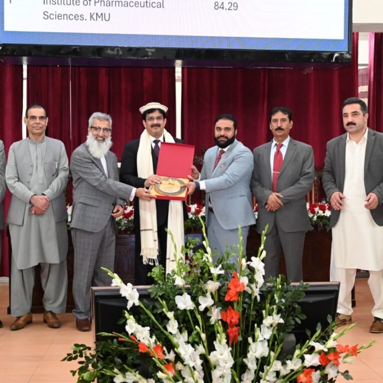 Organization of quality awards ceremony at Khyber Medical University
