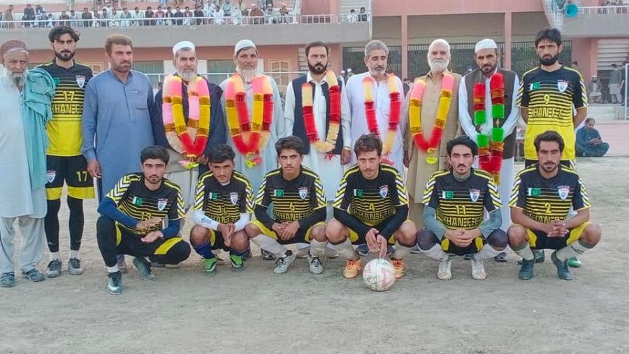 Bannu: Khan Club Miranshah has qualified for the semi-finals of the Governor Gold Cup Football Tournament